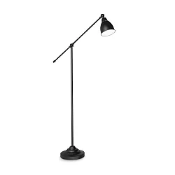 Standerlampe NEWTON PT1, E27, sort