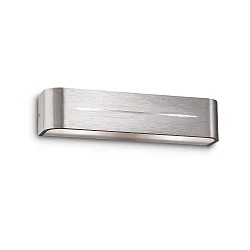 Væglampe POSTA AP2, 2-flammer, E14, aluminium