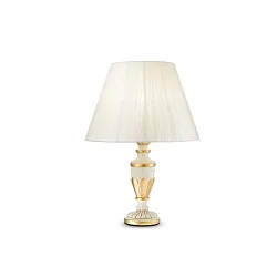 Bordlampe FIRENZE TL1 SMALL, E14, Antik hvid