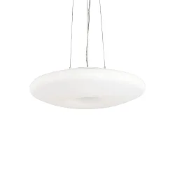Pendel GLORY SP5 D60, 5-flammer, Ø 60cm, E27, hvid