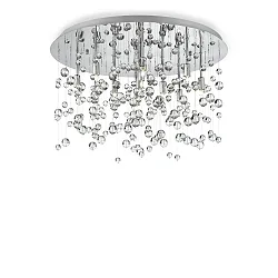 Loftlampe NEVE PL8, 8-flammer, G9, 40W, chrom