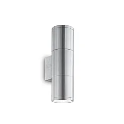 Udendørslampe GUN AP2 SMALL Væglampe, 2-flammer, GU10, 35W, aluminium