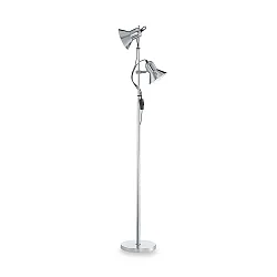 Standerlampe POLLY PT2, 2-flammer, E27, chrom