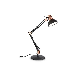 Bordlampe WALLY TL1, E27, sort