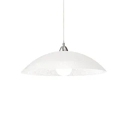 Pendant luminaire LANA SP1 D50, E27, Ø 50cm, white