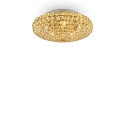Loftlampe KING PL5, 5-flammer, G9, 40W, guld