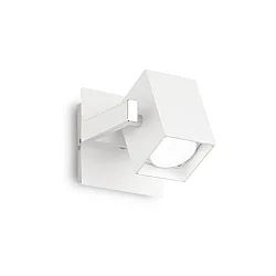 Væg- og Loftlampe MOUSE 1-flamme, svingbar, drejelig GU10 IP20, hvid