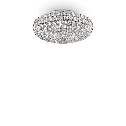 Loftlampe KING PL5, 5-flammer, G9, 40W, chrom