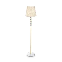 Standerlampe QUEEN PT1, E27, guld
