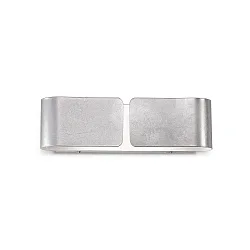 Væglampe CLIP AP2 SMALL ARGENTO, 2-flammer, E27, sort