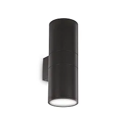 Outdoor luminaire GUN AP2 BIG Wall luminaire, 2 flames, E27, black