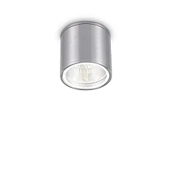 Udendørs loftlampe GUN PL1 cylindrisk, overflademonteret version GU10 IP44, antracit dæmpbar
