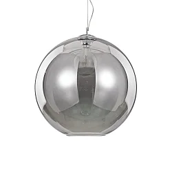 Pendant luminaire NEMO FUME\' SP1 D50, E27, Ø 50cm, smoked glass