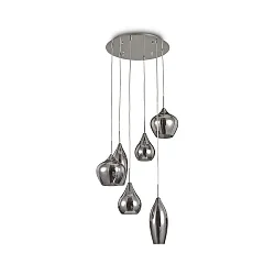 Pendel SOFT SP6, 6-flammer, G9, 40W, hvid