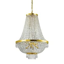 Pendel CAESAR 12-flammer G9 IP20, guld