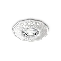 Downlight POLKA down, stiv GU10 IP20, hvid mat dæmpbar