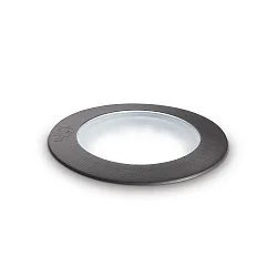 LED Gulvindbygningslampe CECI ROUND FI1 SMALL, GU10, 4,5W, sort