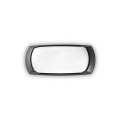 LED wall luminaire FRANCY-2 AP1, E27, black