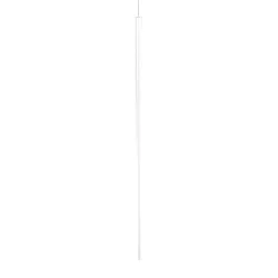 LED pendant luminaire ULTRATHIN ROUND, lenght 100cm / Ø 3cm, 11.5W 3000K 1000lm, polished chrome
