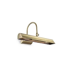 Billede lampe RETRÒ 2-flammer, vipbar E14 IP20, bruneret