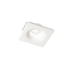 Indbygningslampe ZEPHYR D16 overmalbar GU10 IP20, hvid, overmalbar