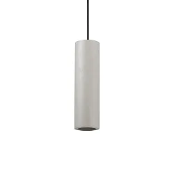 Pendel OAK ROUND GU10 IP20, grå, overmalbar