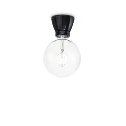Væg- og Loftlampe WINERY E27 IP20, sort