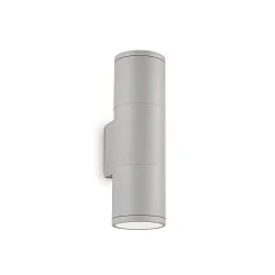 Udendørs wall luminaire GUN SMALL up / down, 2-flammer GU10 IP44, grå