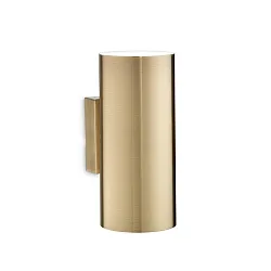 Væglampe LOOK AP2 up / down, 2-flammer GU10 IP20, antik messing, bruneret 