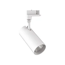 LED 3-phase track spot SMILE  CRi >80, UGR <19, 30W_CRi >80, 4000K 50°, white
