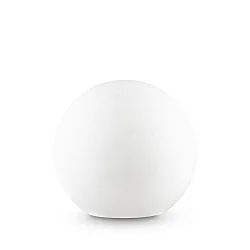 Udendørs stativlampe SOLE Ø 40CM balleformet E27 IP65 / IP44, opal hvid dæmpbar