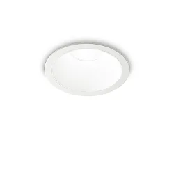 Recessed LED luminaire GAME ROUND, IP20, 11W 3000K 850lm 36°, white / white reflector