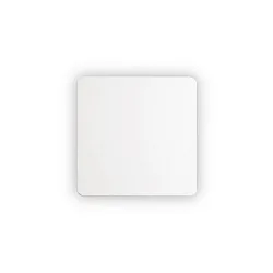 Væglampe COVER SQUARE IP20, hvid, pulverlakeret
