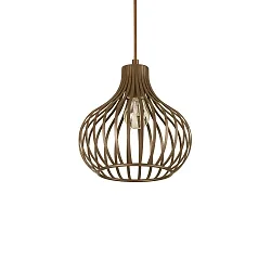 Pendel ONION MINI E27 IP20, brun
