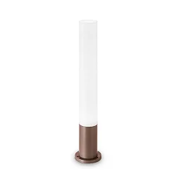Udendørs stativlampe EDO OUTDOOR ROUND GX53 IP44, kaffebrun