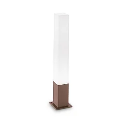 Udendørs stativlampe EDO OUTDOOR SQUARE GX53 IP44, kaffebrun