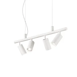 Spot DYNAMITE svingbar, drejelig GU10 IP20, hvid, pulverlakeret