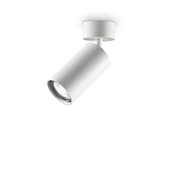 Loftlampe DYNAMITE svingbar, drejelig GU10 IP20, hvid, pulverlakeret