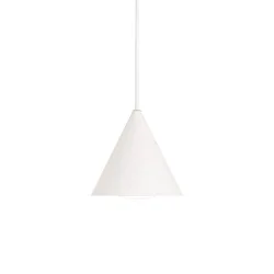 Pendant luminaire, A-LINE, Ø 13cm, GU10, matt white