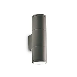 Udendørs wall luminaire GUN SMALL up / down, 2-flammer GU10 IP44, antracit