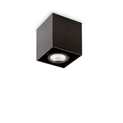 Loftlampe MOOD SQUARE svingbar GU10 IP20, sort