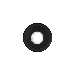 Indbygningslampe VIRUS IP20, sort