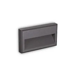 Udendørs wall luminaire FEBE firkantet IP65, antracit