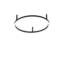 Loftlampe ORACLE SLIM 50 rund IP20, sort
