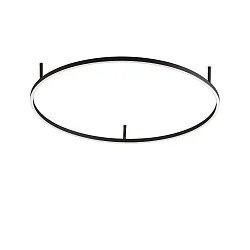 Loftlampe ORACLE SLIM 90 rund IP20, sort