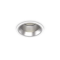 Indbygnings loftlampe OFF 110 rund IP20, hvid