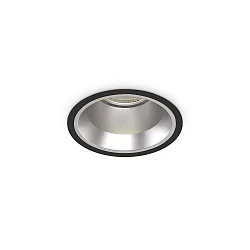 Indbygnings loftlampe OFF 110 rund IP20, sort
