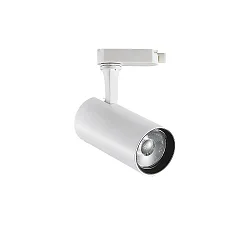 3-phase spot FOX 15W MEDIUM / ON-OFF 840 adjustable, on/off IP20, white matt 