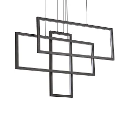 Pendel FRAME justerbar IP20, sort