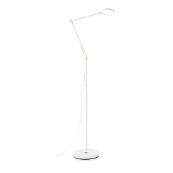 Standerlampe FUTURA med afbryder IP20, hvid dæmpbar